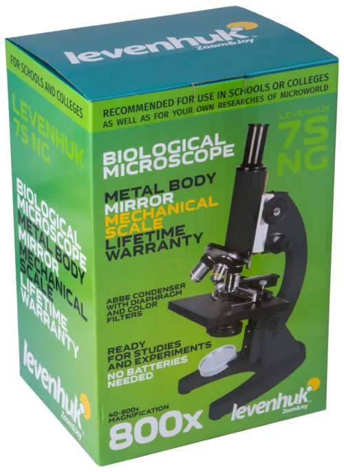 снимка Монокулярен микроскоп Levenhuk 7S NG,  12