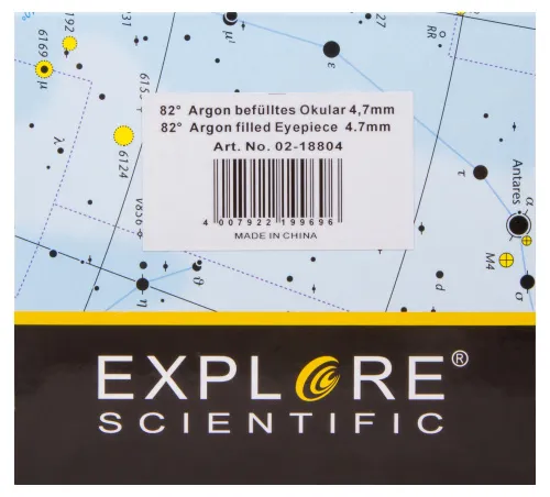 изображение Окуляр 1,25" Explore Scientific LER 82° 4,7 mm (AR),  12