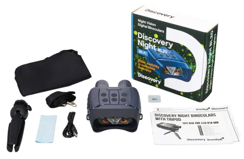 фотография Цифров бинокъл за нощно виждане Levenhuk Discovery Night BL20 с триножник,  2