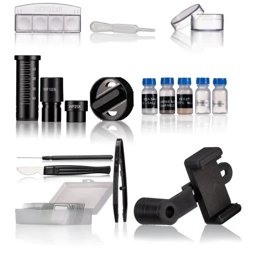 изображение Bresser Junior Microscope with Magnification 40x-2000x,  3