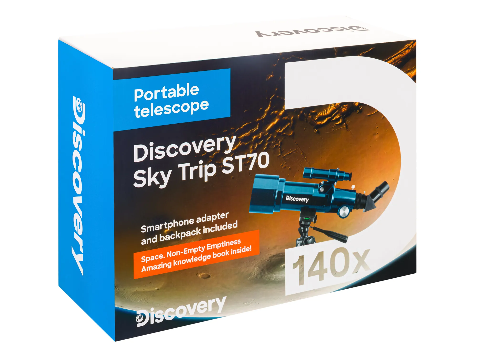 изображение Телескоп Levenhuk Discovery Sky Trip ST70 с книга,  16