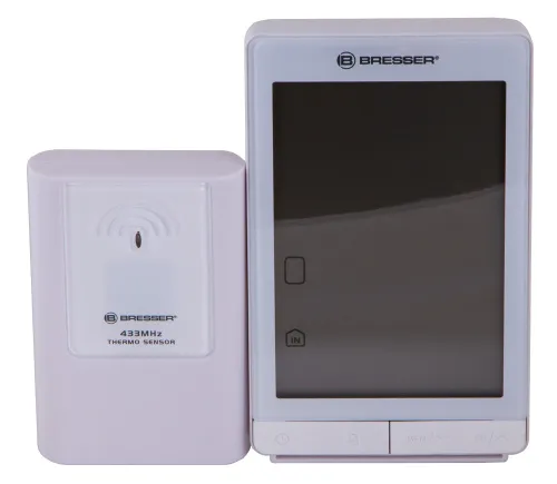 снимка Метеорологична станция Bresser TemeoTrend STX RC, бяла,  9