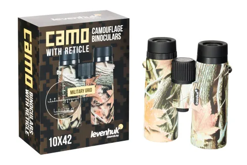 фотография Бинокъл с решетка Levenhuk Camo 10x42,  6