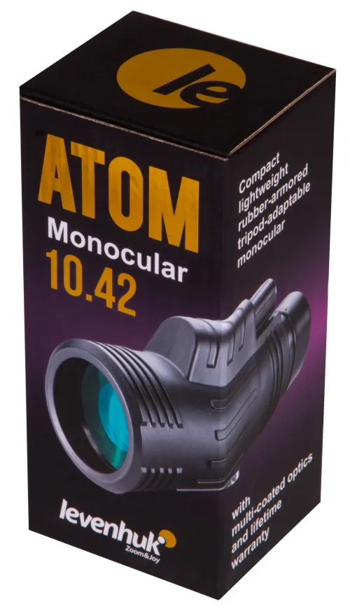 снимка Монокъл Levenhuk Atom 10x42,  10