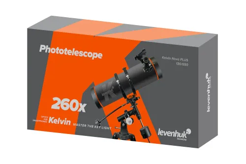 фотография Фототелескоп Levenhuk Kelvin Nova PLUS 130/650,  7