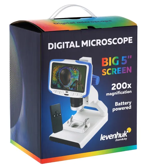 картинка Цифров микроскоп Levenhuk Rainbow DM500 LCD,  14