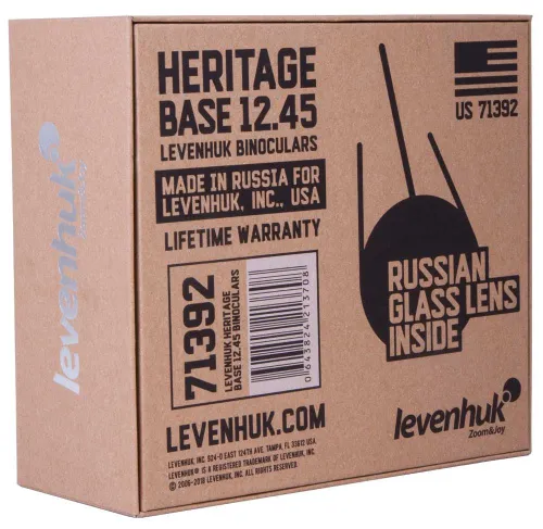 картинка Бинокъл Levenhuk Heritage BASE 12x45,  14