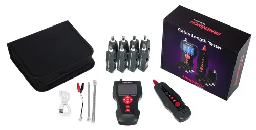 картинка Тестер за дължина на кабели Ermenrich NetGeeks NL70,  2