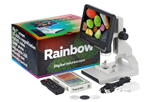 фотография Цифров микроскоп Levenhuk Rainbow DM700 LCD,  2
