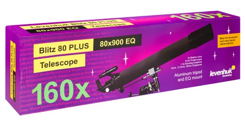 фотография Телескоп Levenhuk Blitz 80 PLUS,  12