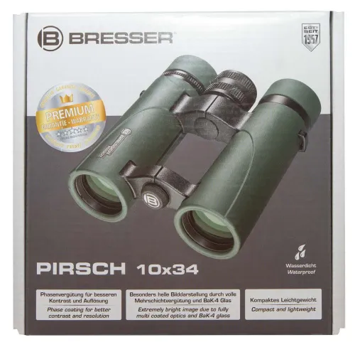 изображение Бинокъл Bresser Pirsch 10x34,  12