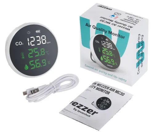 фотография Монитор за качество на въздуха Levenhuk Wezzer Air MC30,  2