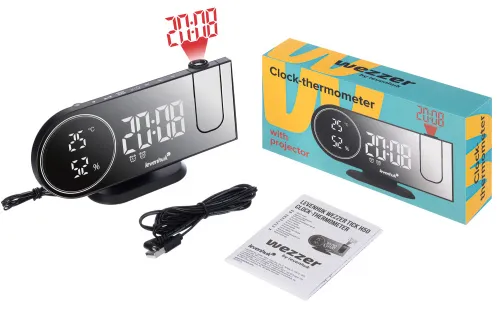 снимка Часовник с термометър Levenhuk Wezzer Tick H50,  2