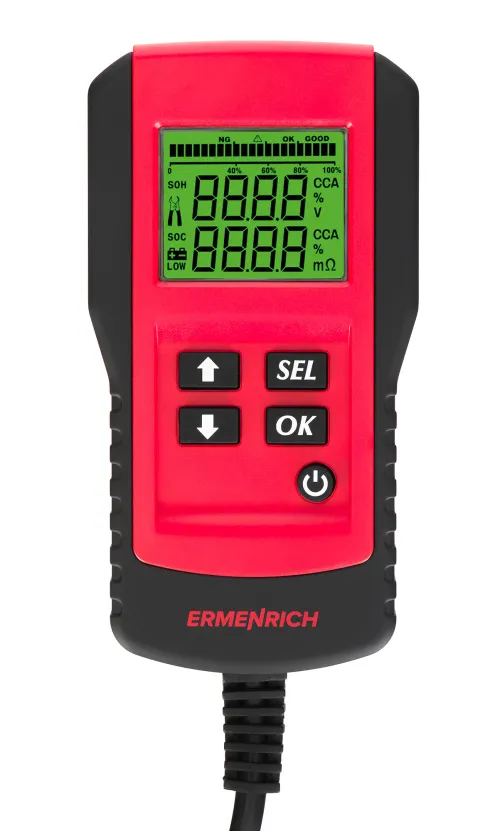 фотография Тестер за акумулатори Ermenrich Zing AL45,  3