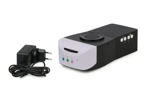 фотография Епи-флуоресцентна приставка MAGUS Epi-FL04M LED, флуоресцентни филтърни кубчета B/G/UV,  11