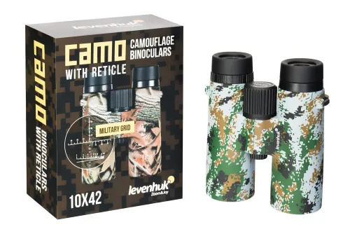 фотография Бинокъл с решетка Levenhuk Camo 10x42,  6