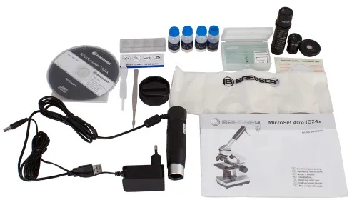 изображение Микроскоп Bresser Junior 40–1024x, с калъф,  9
