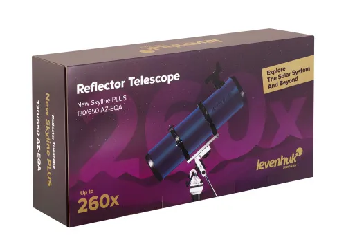 фотография Телескоп Levenhuk New Skyline PLUS 130/650 AZ-EQA,  14
