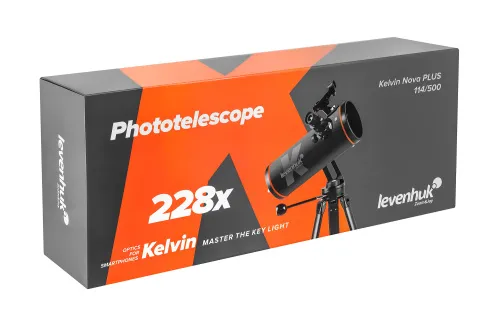 картинка Фототелескоп Levenhuk Kelvin Nova PLUS 114/500,  18