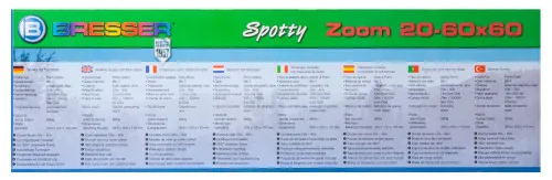 картинка Зрителна тръба Bresser Junior Spotty 20–60x60,  16