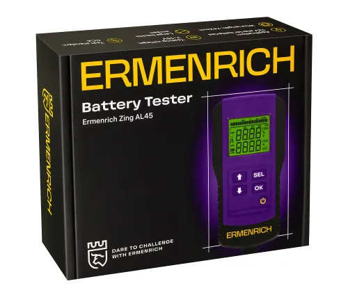 картинка Тестер за акумулатори Ermenrich Zing AL45,  6