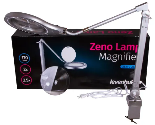 снимка Лупа Levenhuk Zeno Lamp ZL27 LED,  2
