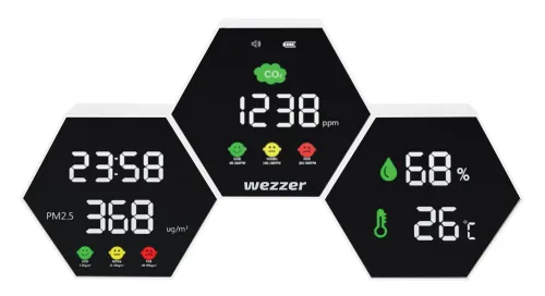 снимка Монитор за качество на въздуха Levenhuk Wezzer Air PRO DM50,  4