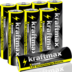 изображение Батерия Kraftmax AA LR6, алкална, 1,5 V (1 бр.)
